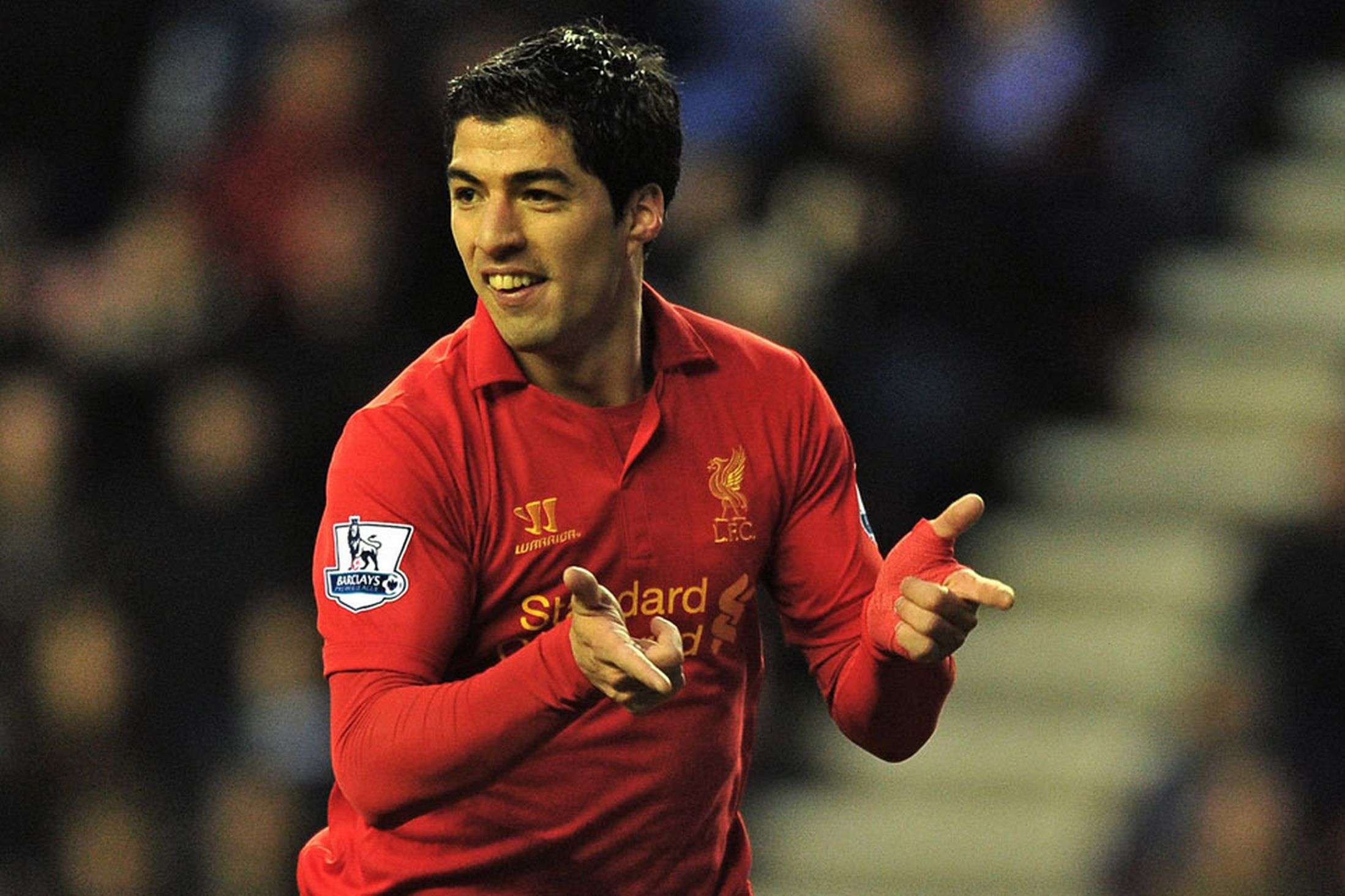 Luis Suarez spotted the next 'Steven Gerrard' with Liverpool now keen.