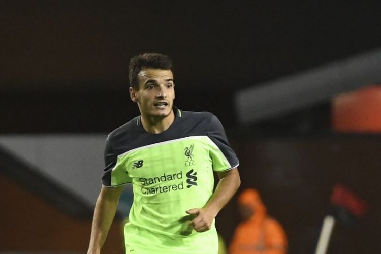 Pedro Chirivella during his time with Liverpool.