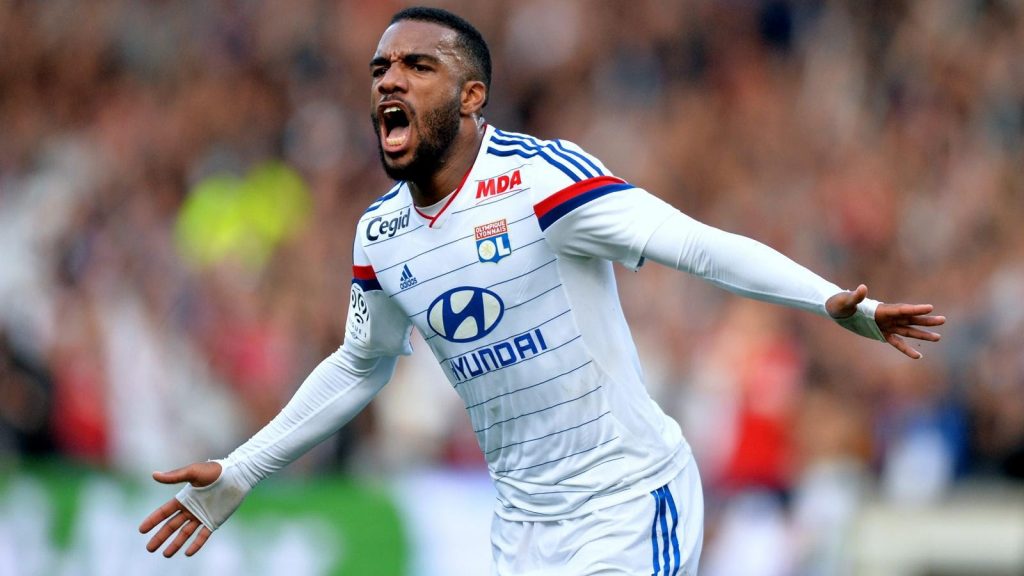 Lacazette could be on his way to Liverpool in the summer.