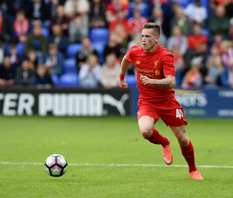 Liverpool's Ryan Kent