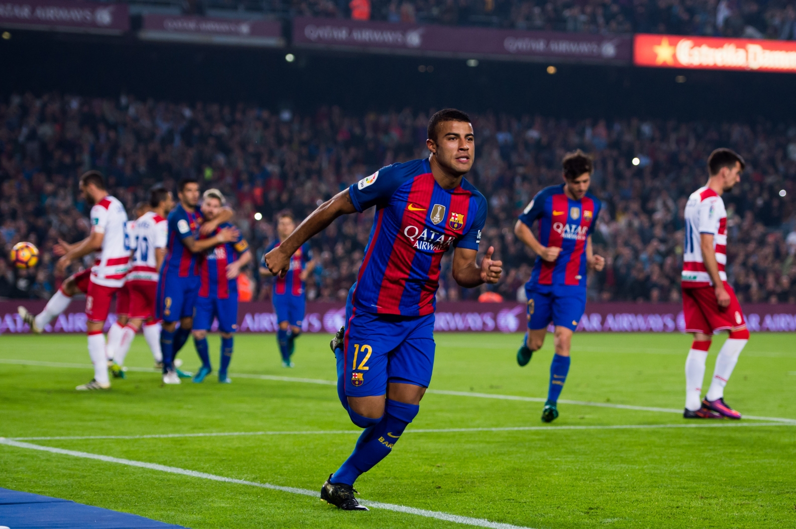 Rafinha during his days at Barcelona.