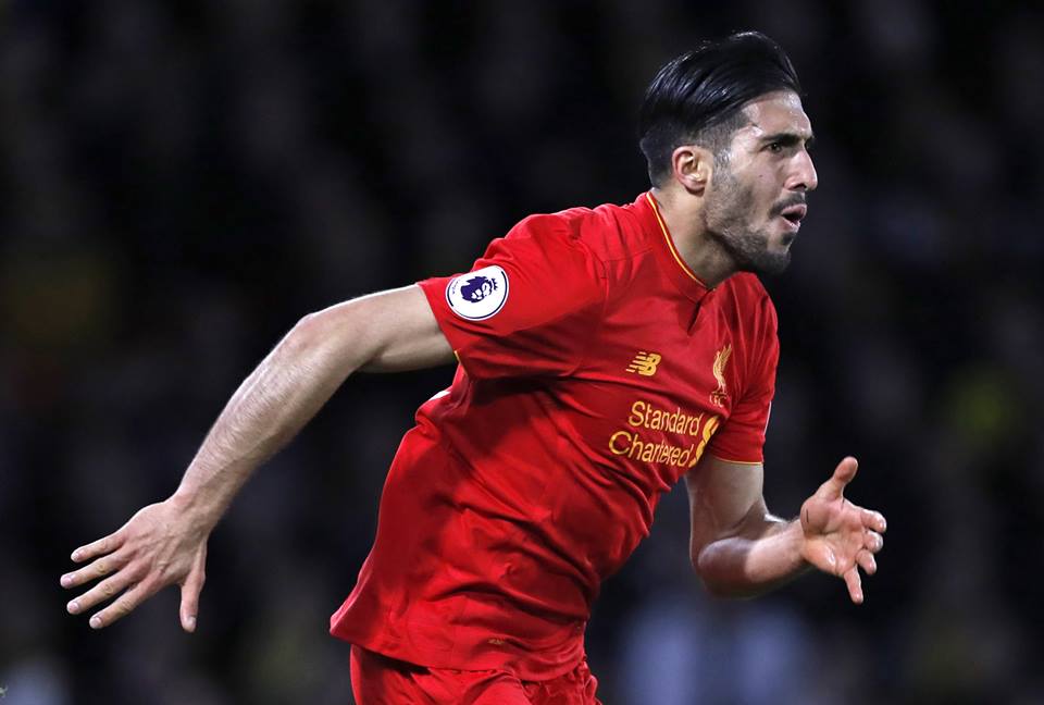 Emre Can of Liverpool