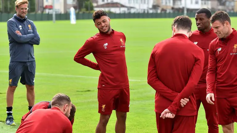 Alex Oxlade-Chamberlain of Liverpool