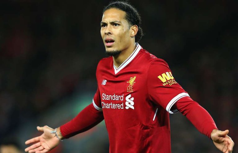 Virgil van Dijk of Liverpool