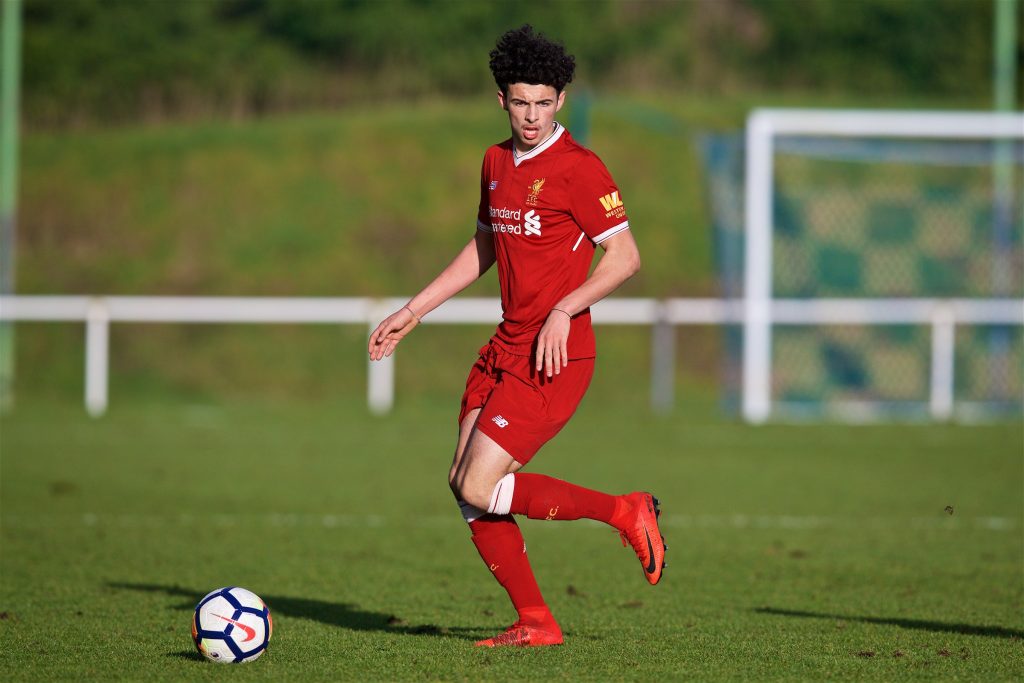 Curtis Jones is expected to be a future star at Anfield.