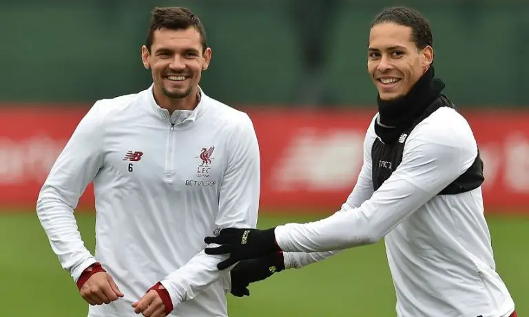 Dejan Lovren Virgil van Dijk Liverpool