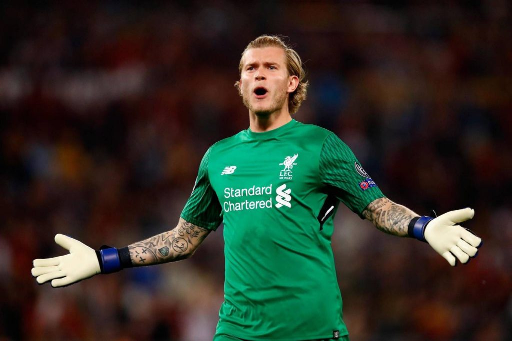 Loris Karius hasn't featured for Liverpool since a really long time