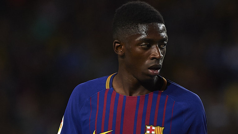 Ousmane Dembele could leave Barcelona for Liverpool.