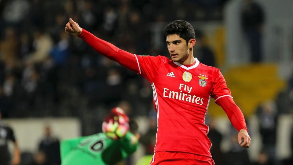 Goncalo Guedes during his time at S.L. Benfica