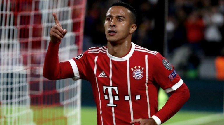 Liverpool target Thiago has less than twelve months left on his contract