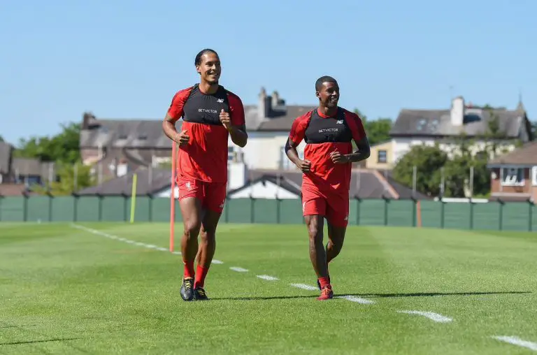 Virgil van Dijk and Georginio Wijnaldum