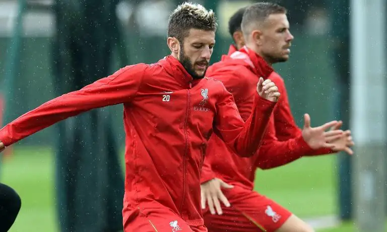 Adam Lallana Liverpool