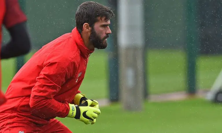 Liverpool keeper Alisson