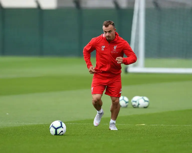 Xherdan Shaqiri of Liverpool