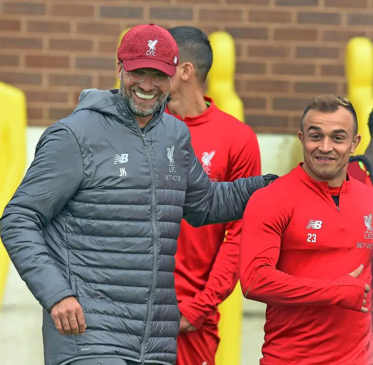 Jurgen Klopp & Xherdan Shaqiri