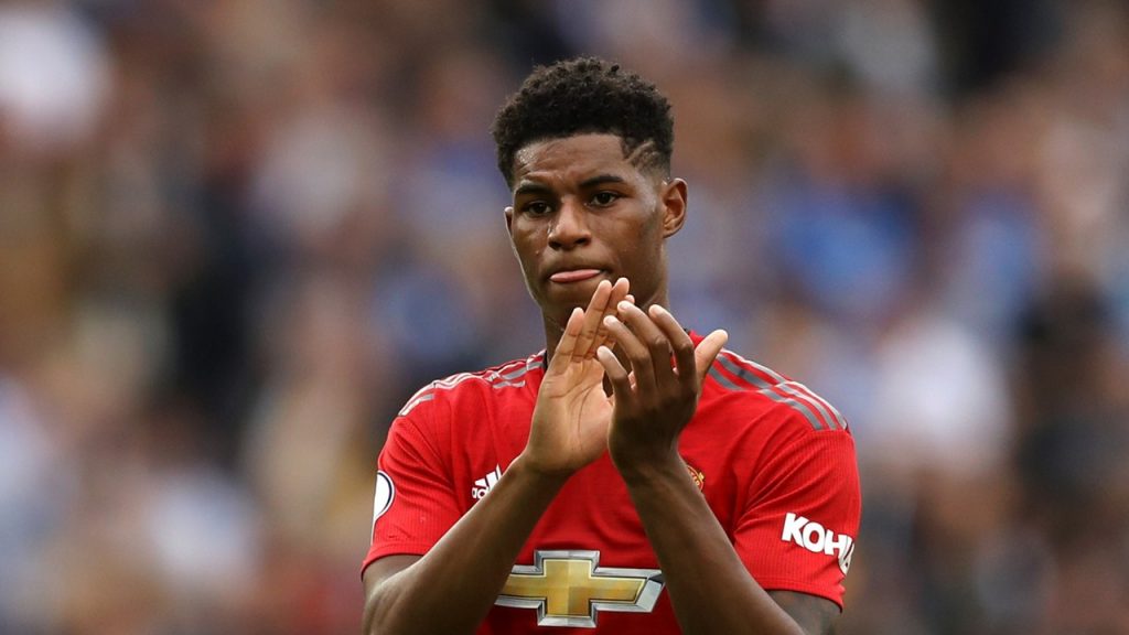 Marcus Rashford calls out "nonsense" that Manchester United gave up against Liverpool. 