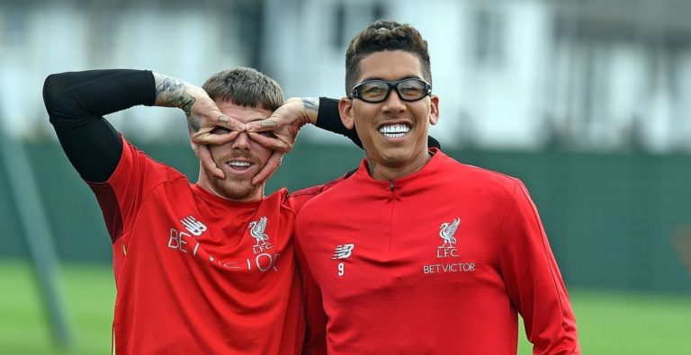 Roberto Firmino Alberto Moreno Liverpool