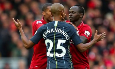 Fernandinho Sadio Mane Liverpool