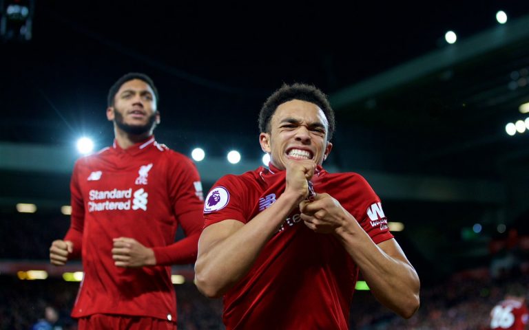 Trent alexander Arnold Joe Gomez Liverpool