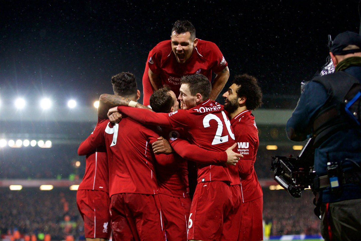 How the Liverpool players reacted to 3-1 win over Manchester United