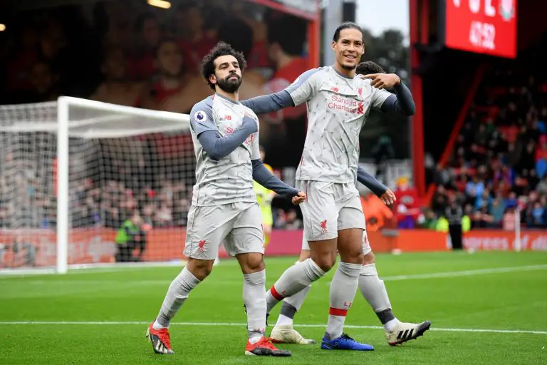 Mohamed Salah Virgil van Dijk Liverpool