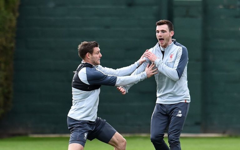 James Milner and Andy Robertson