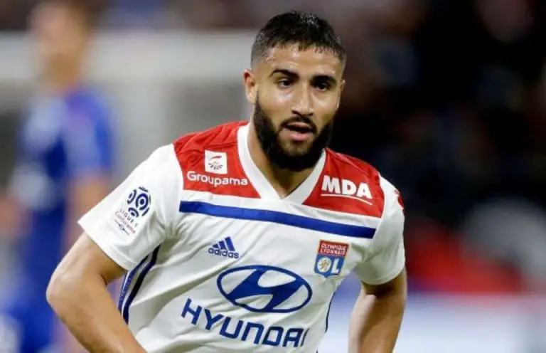 Nabil Fekir of Lyon