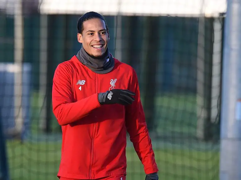 Virgil van Dijk of Liverpool