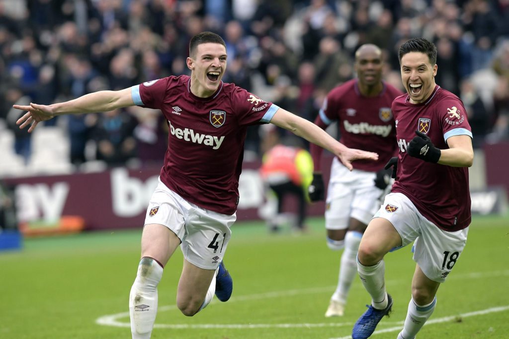 Liverpool trying to lure Declan Rice to Anfield.