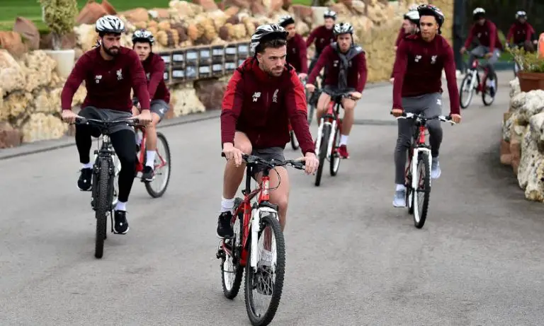 Liverpool training