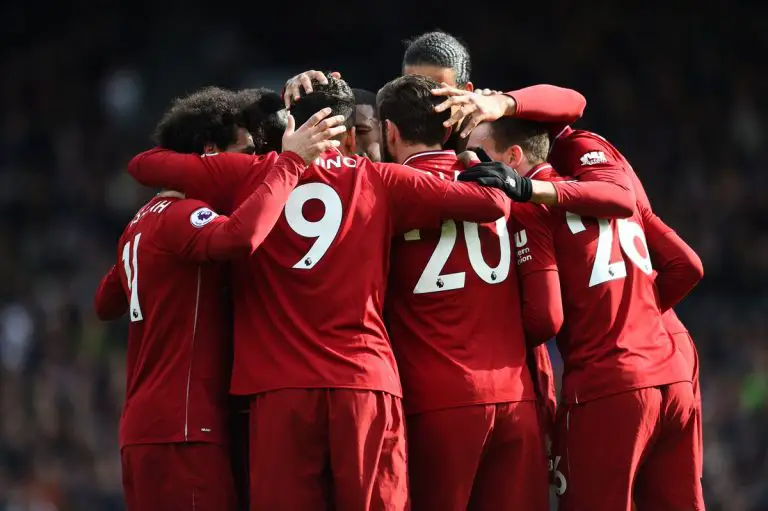 Liverpool celebrate