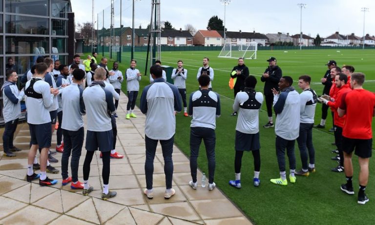 Liverpool training