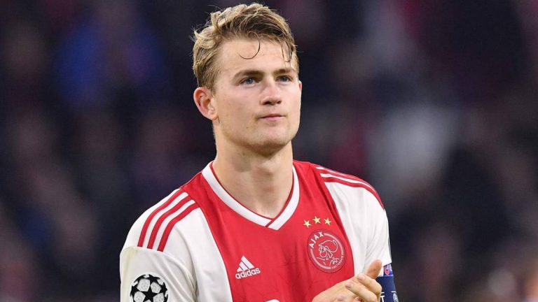 Matthijs de Ligt during his days at Ajax.