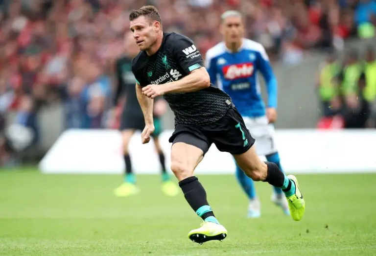 James Milner of Liverpool