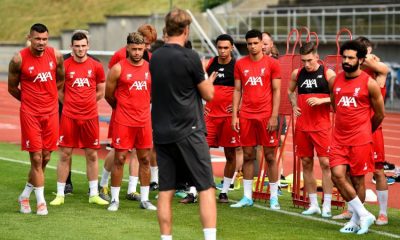 Liverpool's full squad list ahead of their Carabao Cup defence against Derby County with six first-team players out of contention.