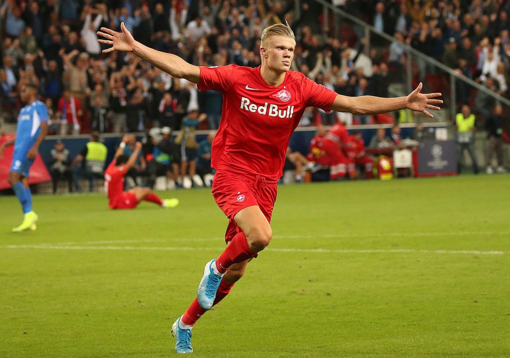 Erling Haaland is linked with a transfer move to Liverpool from Borussia Dortmund.