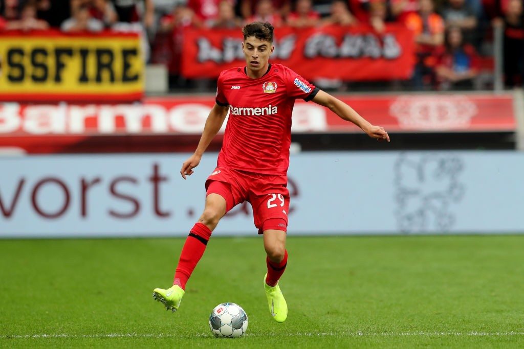 Kai Havertz is a rising star in the Bundesliga