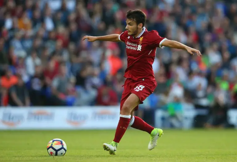 Pedro Chirivella of Liverpool