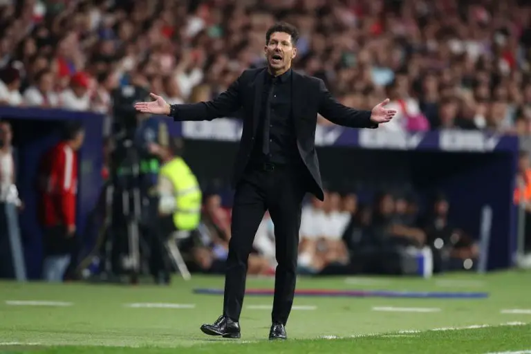 Diego Simeone explains his reasons for not accepting a handshake from Liverpool manager Jurgen Klopp