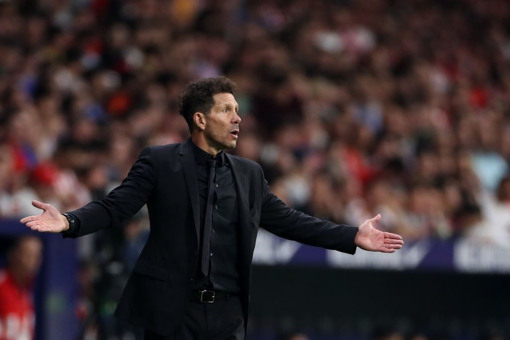 Diego Simeone explains his reasons for not accepting a handshake from Liverpool manager Jurgen Klopp 