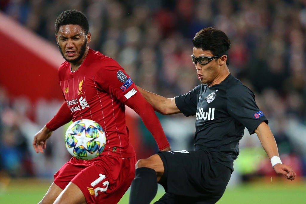 Joe Gomez has struggled for game time with Liverpool this season (Image credit: Getty)