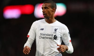 Liverpool centre-back Joel Matip is a doubt for the Crystal Palace clash.