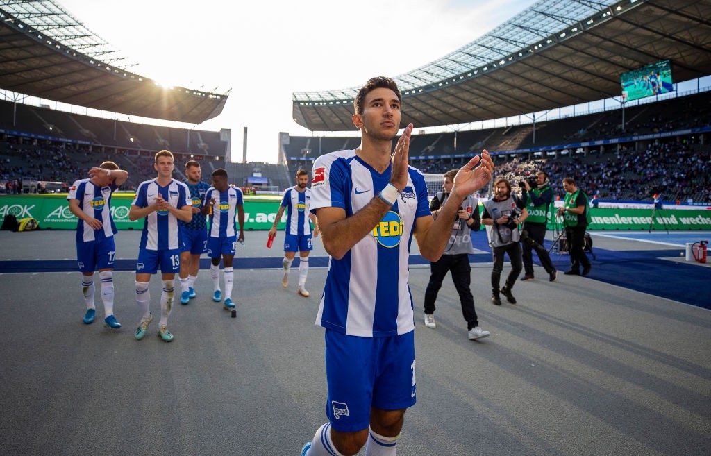 Marko Grujic spent  two seasons on loan at Hertha Berlin before his temporary move to FC Porto from Liverpool.