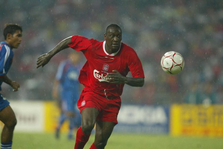 Emile Heskey spent four years at Liverpool