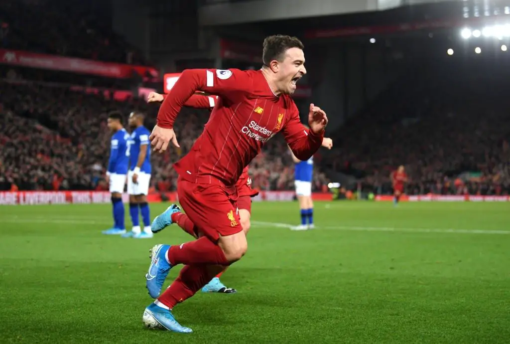 Liverpool winger Xherdan Shaqiri has revealed his desire to help the team get through what has been a challenging season so far.