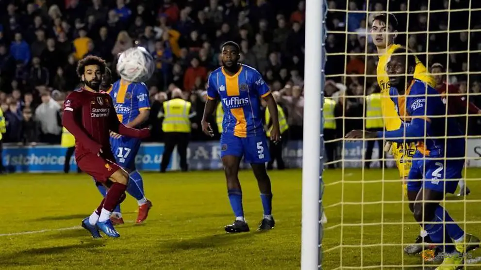 Mohamed Salah vs Shrewsbury Town