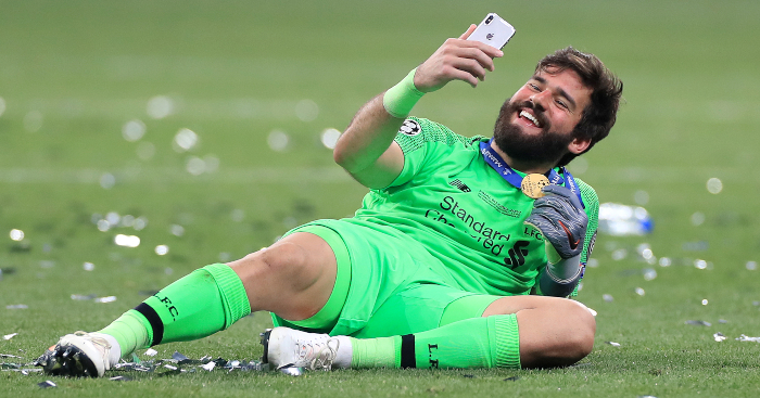 Alisson Becker is the undisputed number one