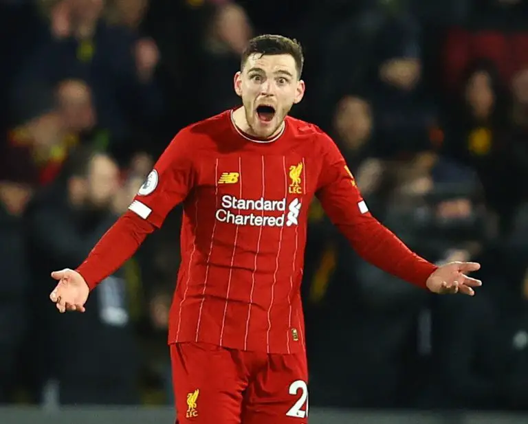 Andrew Robertson Liverpool Player Ratings