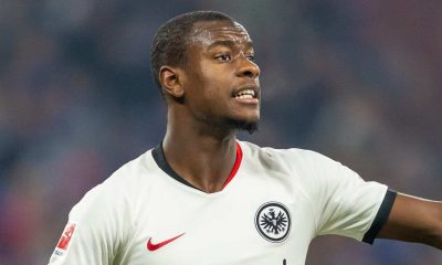 Liverpool keeping tabs on Frankfurt's Evan Ndicka.