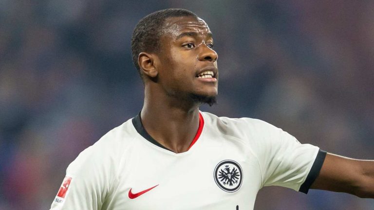 Liverpool keeping tabs on Frankfurt's Evan Ndicka.